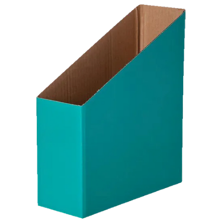 Magazine Box - Pack of 5 - Turquoise - Modern Teaching Aids NZ