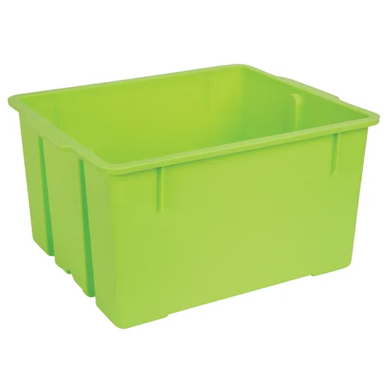 Heavy Duty Storage Bin Lime Green - Modern Teaching Aids NZ