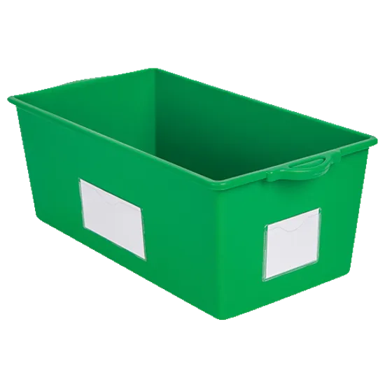 Elizabeth Richards Help Yourself Book Bin Green - Modern Teaching Aids NZ