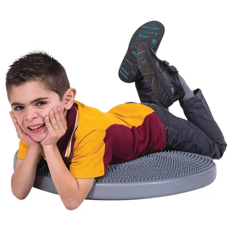 Large Tactile Cushion Grey 60Cm - Modern Teaching Aids NZ