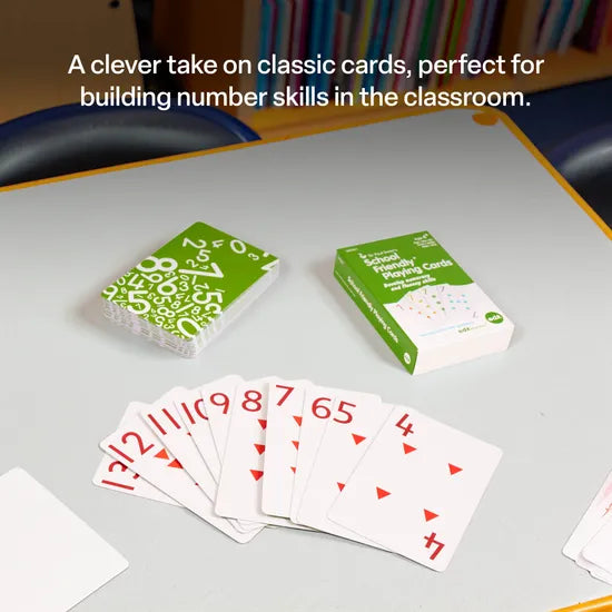 School Friendly Playing Cards 8 Pack - Paul Swan - Modern Teaching Aids NZ