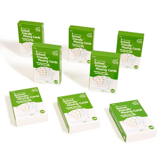School Friendly Playing Cards 8 Pack - Paul Swan - Modern Teaching Aids NZ