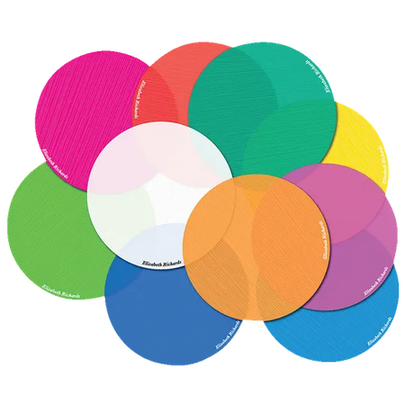 On Your Marks Large 14cm  - Pack of 10 - Modern Teaching Aids NZ