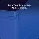 Elizabeth Richards Plastic Book and Storage Tub Blue