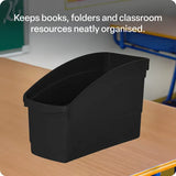Elizabeth Richards Plastic Book and Storage Tub Black