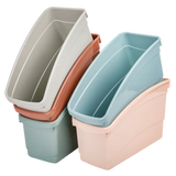 Plastic Book and Storage Tub - Coral - Modern Teaching Aids NZ