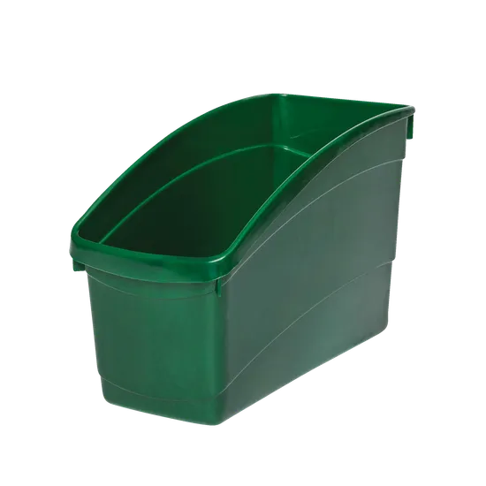 Plastic Book and Storage Tub - Dark Green - Modern Teaching Aids NZ