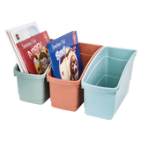 Book & Storage Tubs - Set of 5 - Modern Teaching Aids NZ