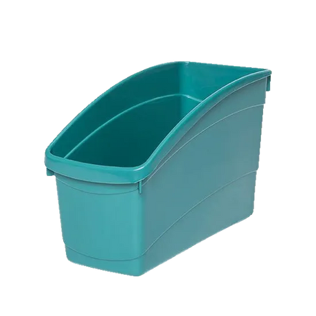 Plastic Book and Storage Tub - Turquoise - Modern Teaching Aids NZ