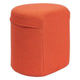 Elizabeth Richards Rocker Ottoman - Orange