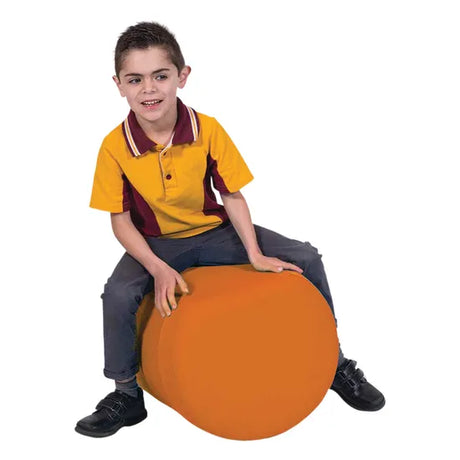 Elizabeth Richards Rocker Ottoman - Orange