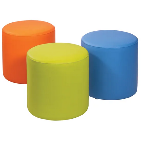 Round Ottoman - Green - Modern Teaching Aids NZ