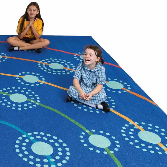 Campfire Rug - 4 (L) x 3 (W) m - Modern Teaching Aids NZ
