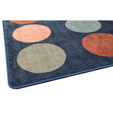 Colours of Australia Rug - Circle Pattern - 3 (L) x 2 (W) m - Modern Teaching Aids NZ