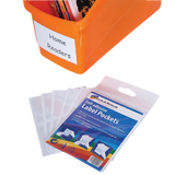 Self Adhesive Label Pocket - Modern Teaching Aids NZ