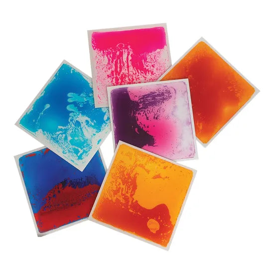 Sensory Liquid Floor Tiles Pack of 6 - Modern Teaching Aids NZ