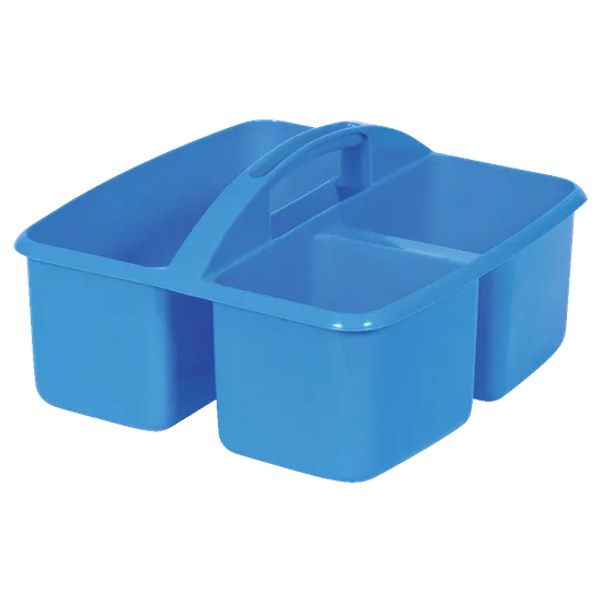 Small Plastic Caddy - Light Blue - Modern Teaching Aids NZ