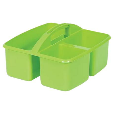 Small Plastic Caddy - Lime Green - Modern Teaching Aids NZ
