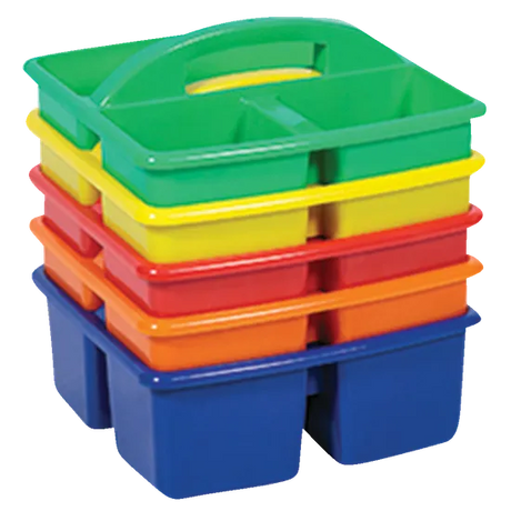 Small Plastic Caddy - Red - Modern Teaching Aids NZ