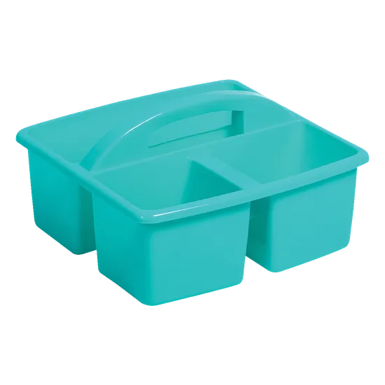 Small Plastic Caddy - Teal - Modern Teaching Aids NZ