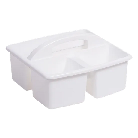 Small Plastic Caddy - White - Modern Teaching Aids NZ