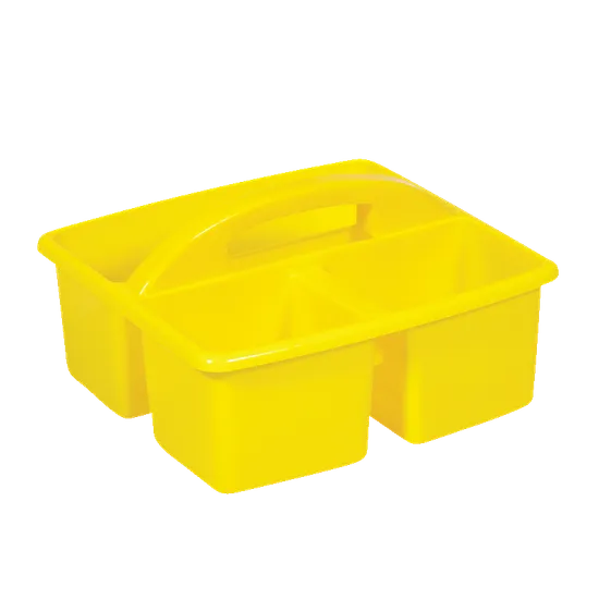 Small Plastic Caddy - Yellow - Modern Teaching Aids NZ