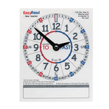 Easy Read Clock Dial - Student - Set of 10 - Modern Teaching Aids NZ
