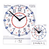 Easy Read Clock Dial - Student - Set of 10 - Modern Teaching Aids NZ