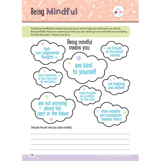 4 My Wellbeing Journal Primary Years 3-4 - Modern Teaching Aids NZ