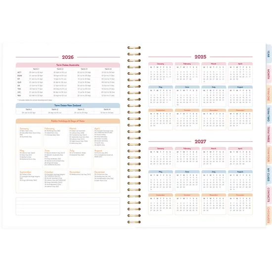 Elizabeth Richards 2026 Teacher Planner 'Stronger Together' Bundle - Modern Teaching Aids NZ