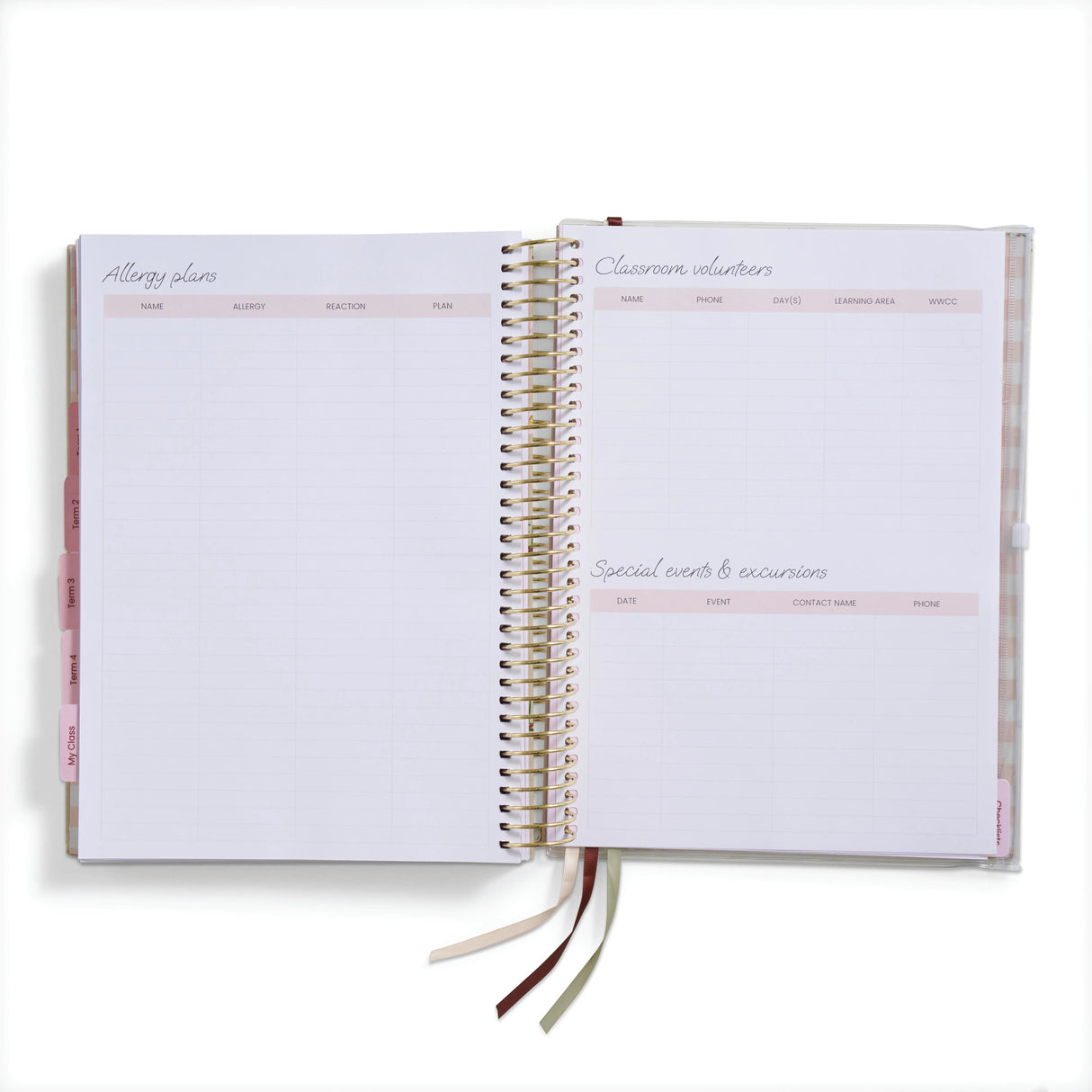 ER Teacher Planner