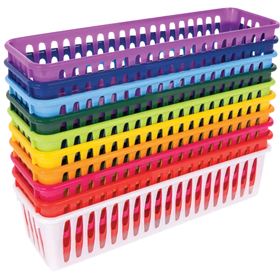 Classroom Pencil Basket - Magenta - Modern Teaching Aids NZ