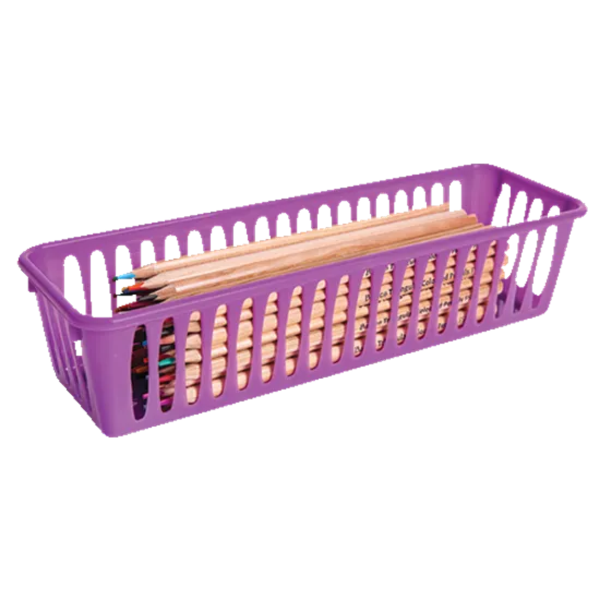 Classroom Pencil Basket - Purple - Modern Teaching Aids NZ