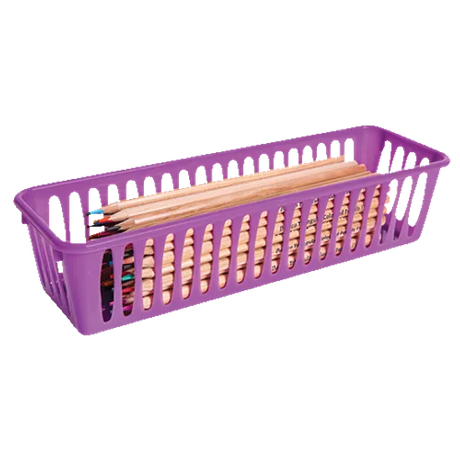 Classroom Pencil Basket - Purple - Modern Teaching Aids NZ
