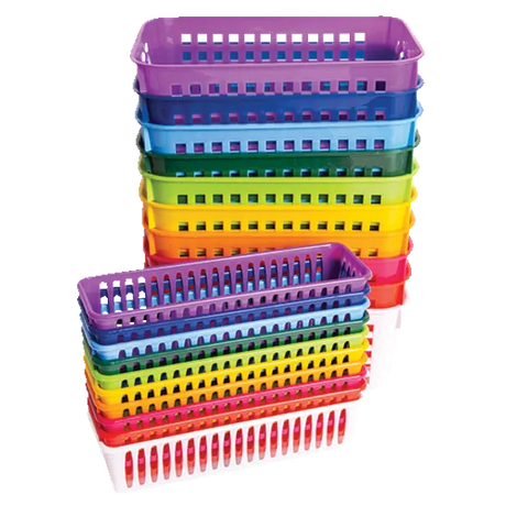 Classroom Pencil Basket - Red - Modern Teaching Aids NZ