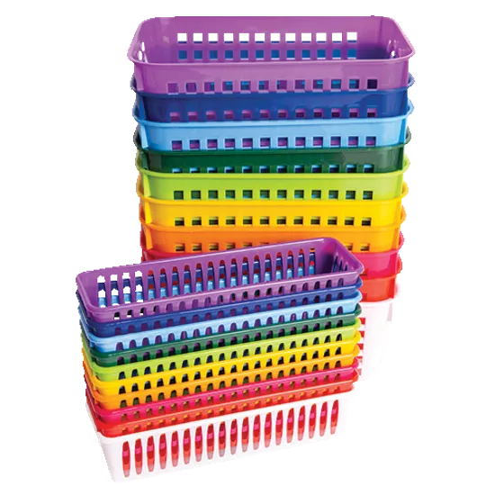 Classroom Pencil Basket - Yellow - Modern Teaching Aids NZ