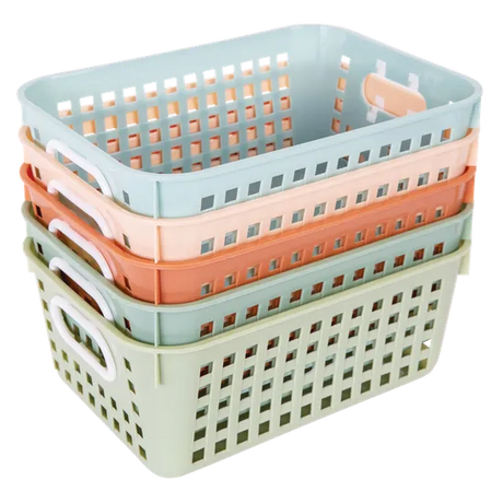 Large Classroom Storage Basket - Coral - Modern Teaching Aids NZ