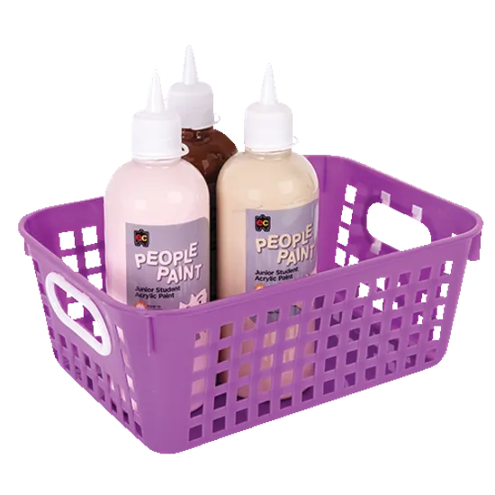 Large Classroom Storage Basket - Purple - Modern Teaching Aids NZ