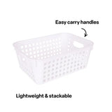 Elizabeth Richards Large Classroom Storage Basket White - Modern Teaching Aids NZ