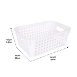 Elizabeth Richards Large Classroom Storage Basket White - Modern Teaching Aids NZ