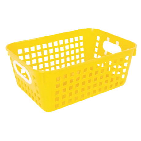 Large Classroom Storage Basket - Yellow - Modern Teaching Aids NZ