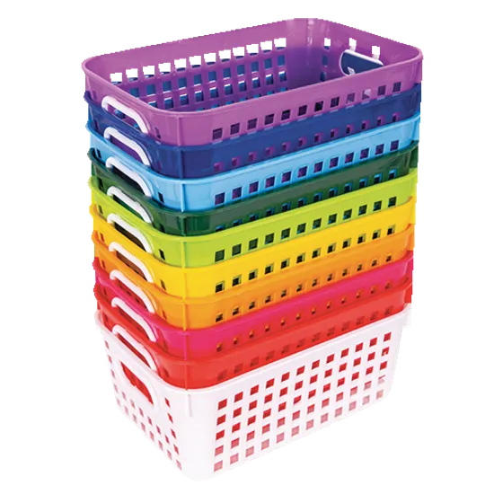 Large Classroom Storage Basket - Yellow - Modern Teaching Aids NZ