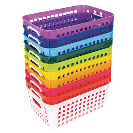 Large Classroom Storage Basket - Yellow - Modern Teaching Aids NZ