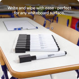 Write N Wipe Pens Black - Pack of 10 - Modern Teaching Aids NZ
