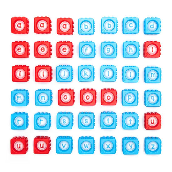 Lowercase Alphabet BubbleBrix - Modern Teaching Aids NZ
