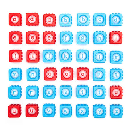 Lowercase Alphabet BubbleBrix - Modern Teaching Aids NZ