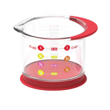 Rainbow Fraction Liquid Measuring Cups - Set of 4 - Modern Teaching Aids NZ