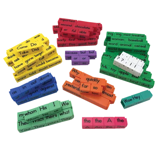 Reading Rods Sentence Construction Set - Modern Teaching Aids NZ