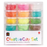 CreativeClay - Pack of 18 mix 25g Pot - Modern Teaching Aids NZ