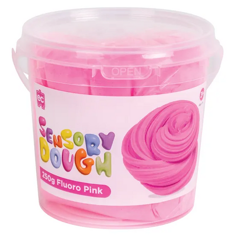 Sensory Dough - Fluoro Pink 250g - Modern Teaching Aids NZ